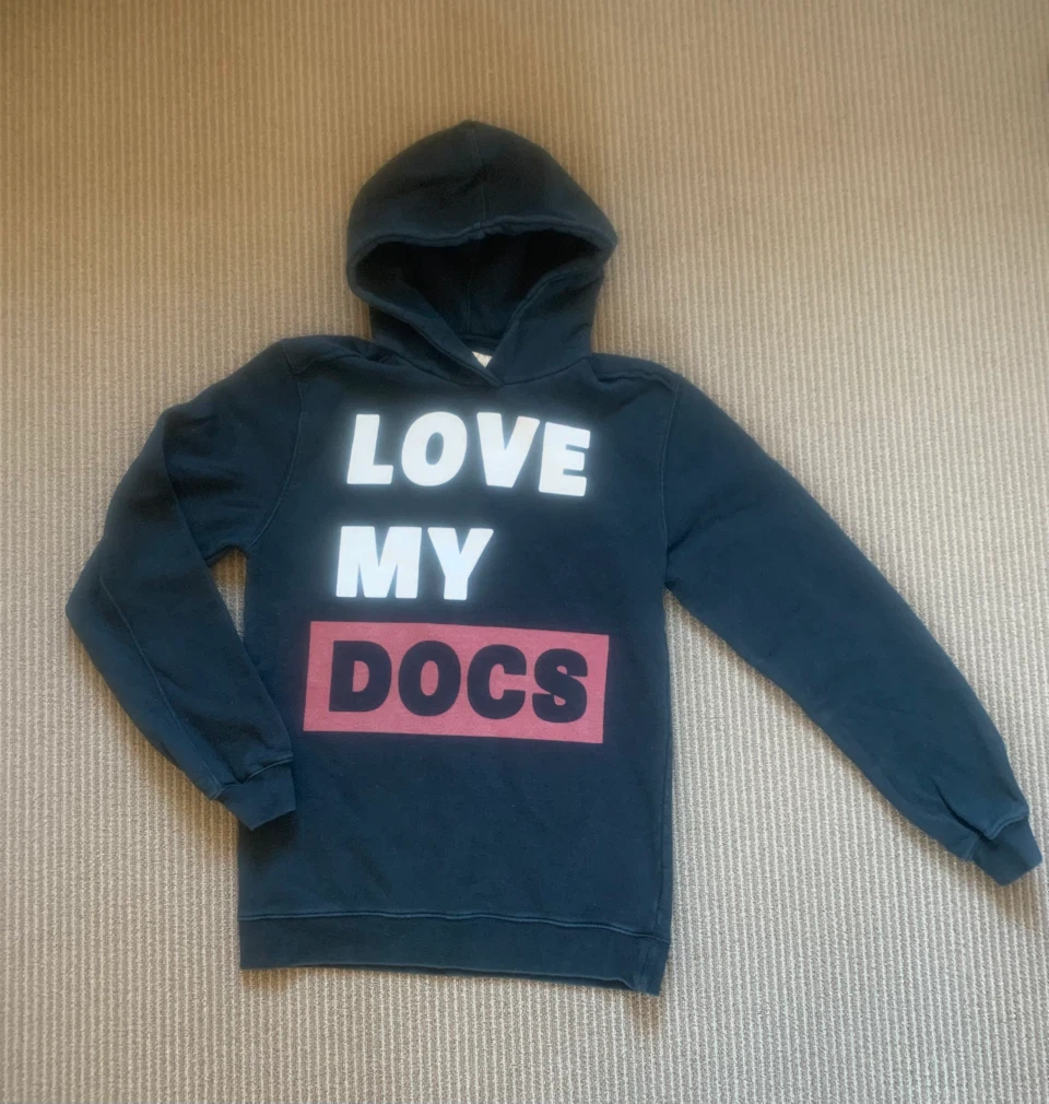 Rare Dr. Martens "Love My Docs" Hoodie
