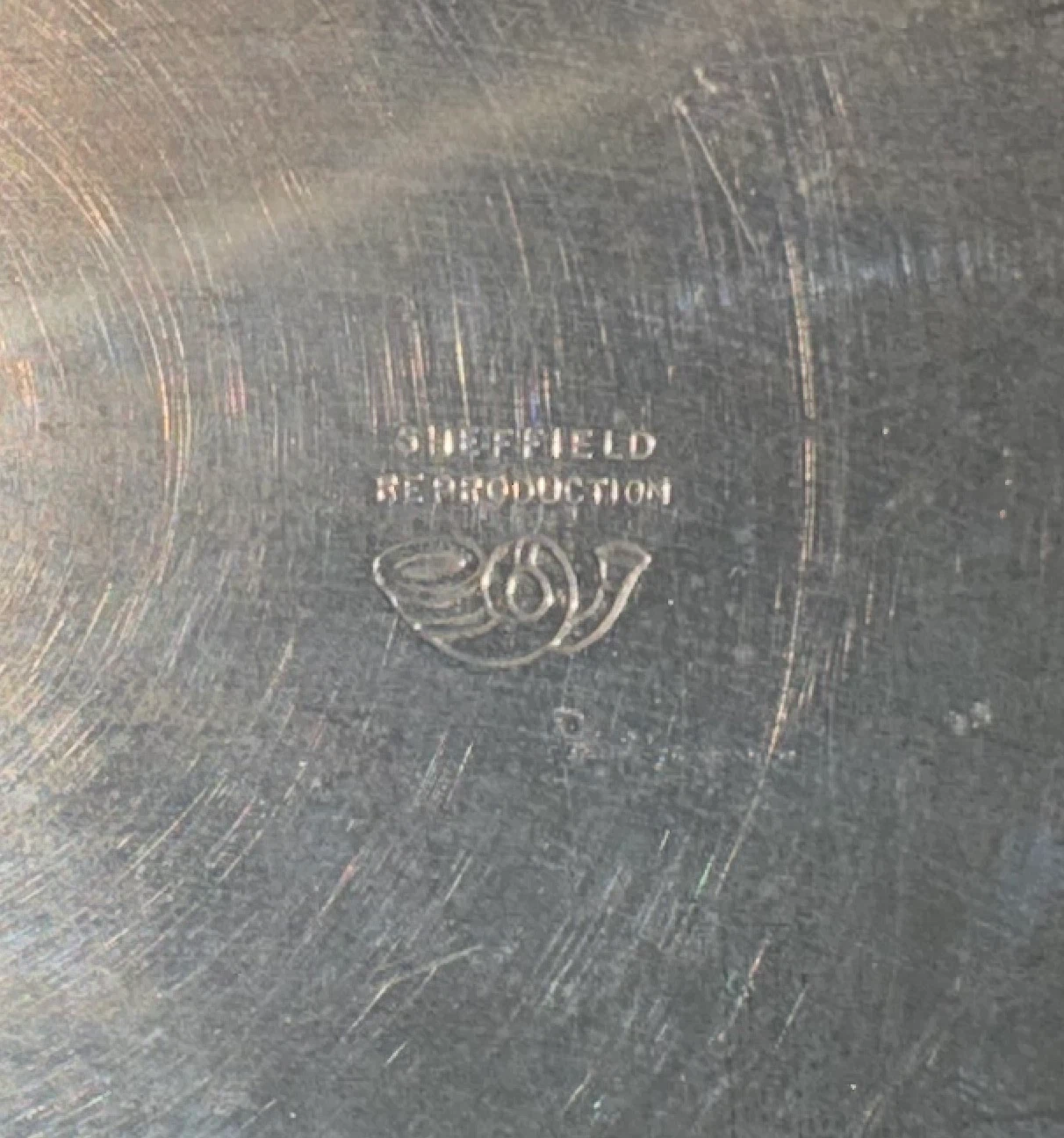 Sheffield Reproduction Silver Plated Serving Tray - photo 3