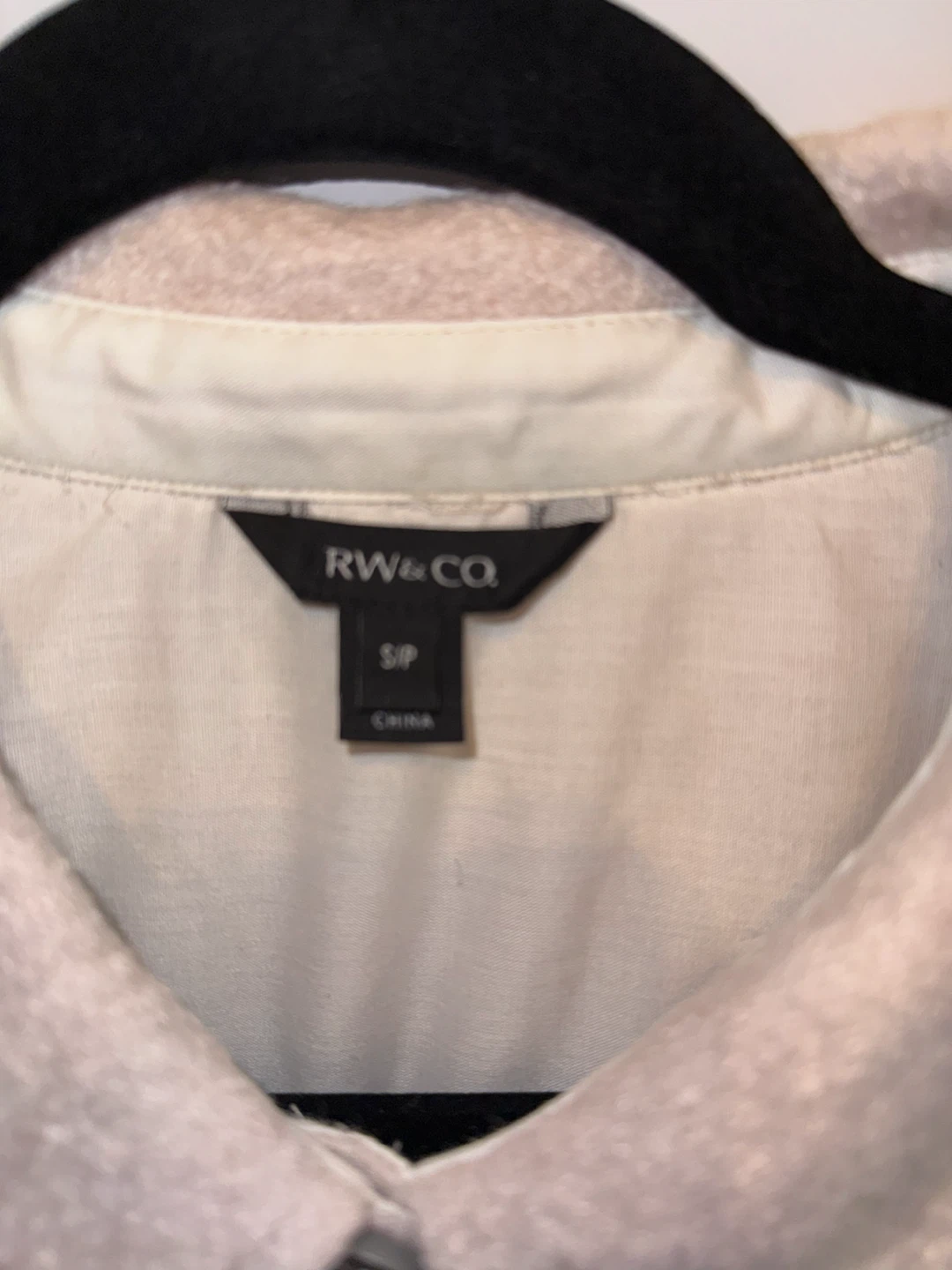 RW&CO Button-Up Shirt Jacket Beige - photo 2