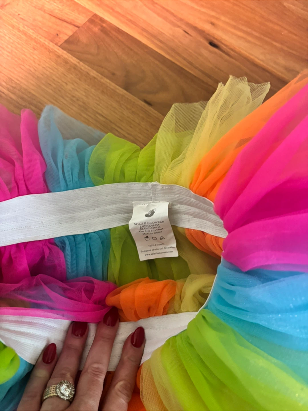 Spirit Halloween Rainbow Tutu - photo 2