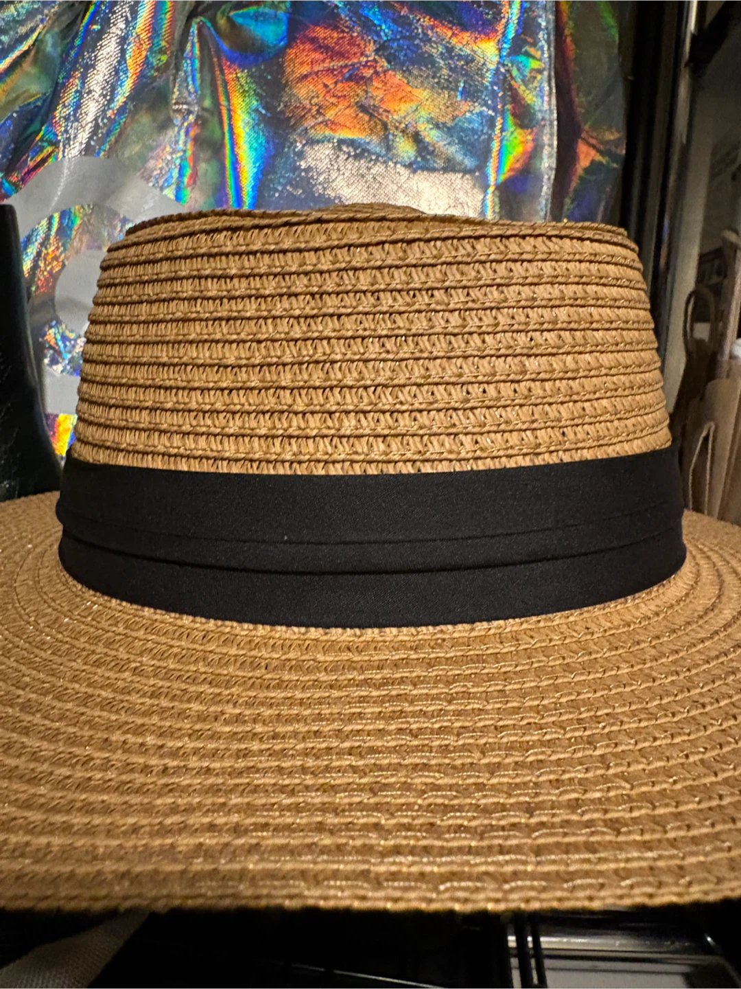 Classic Straw Fedora Hat - photo 2