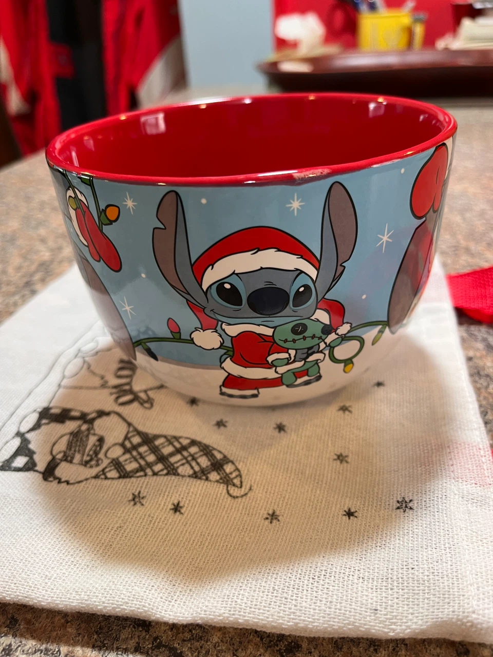 Disney Stitch Holiday Mischief Mug