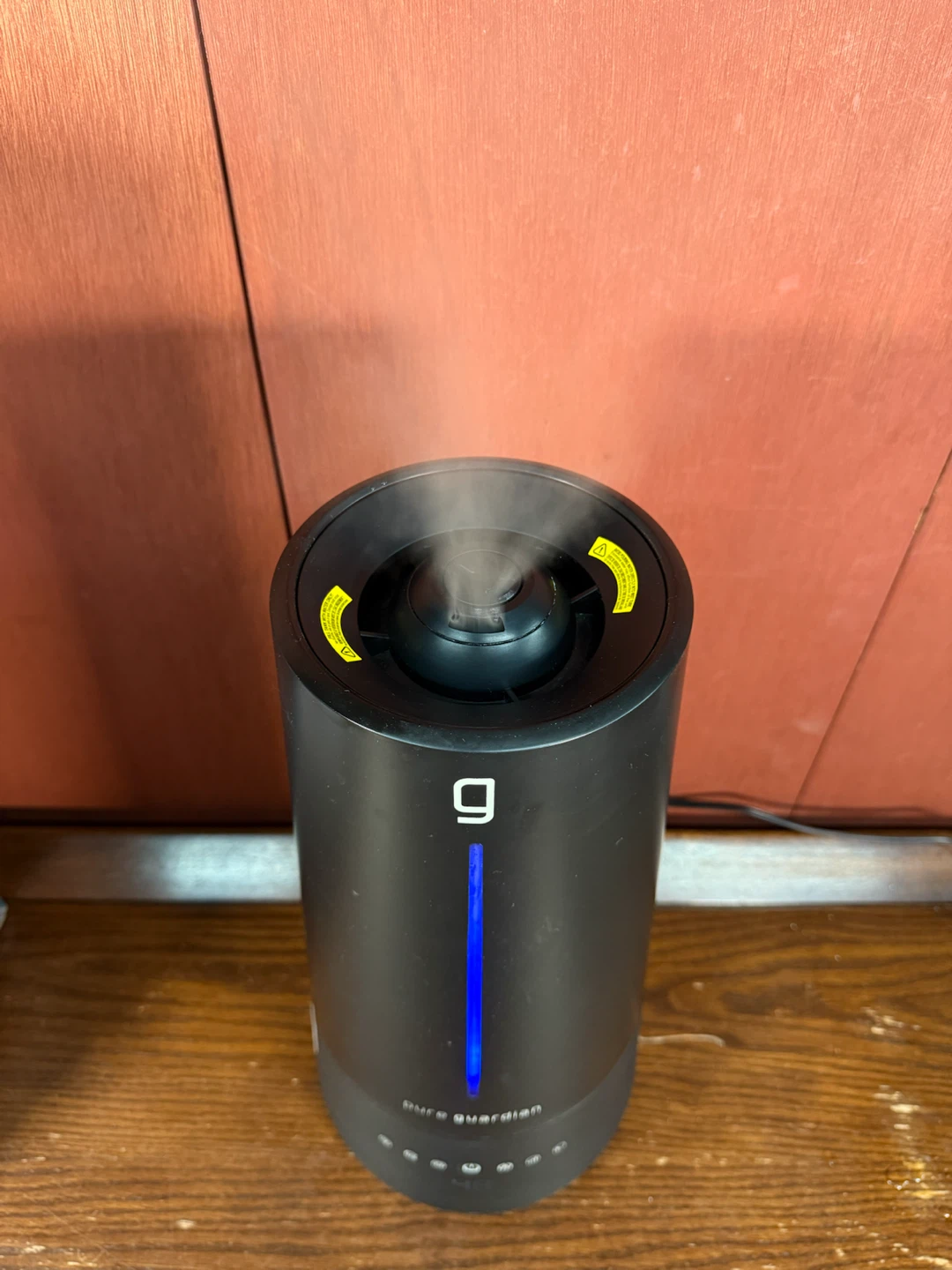 PureGuardian Warm and Cool Mist Ultrasonic Humidistat Humidifier - photo 4