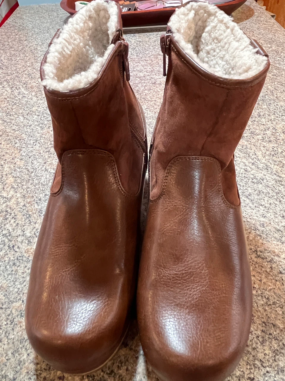 Universal Thread Brown Ankle Boots