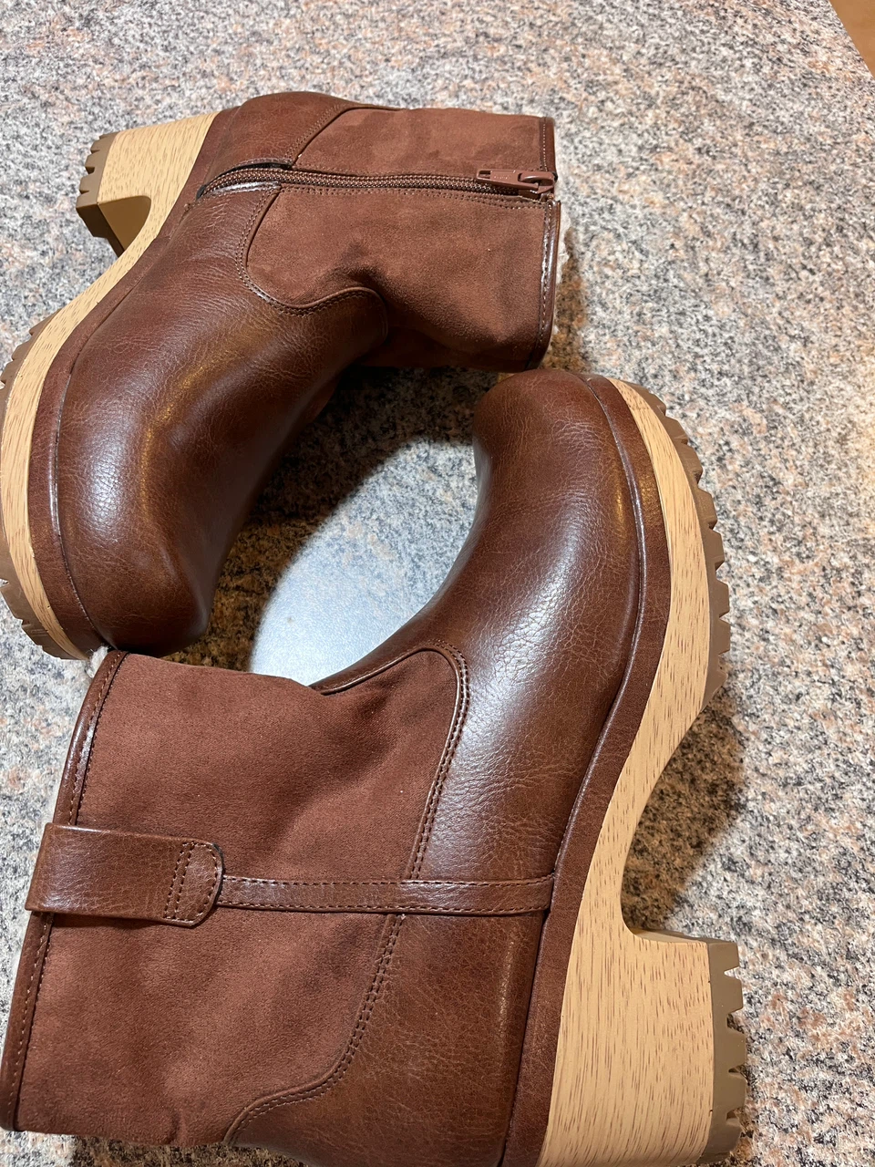 Universal Thread Brown Ankle Boots - photo 4