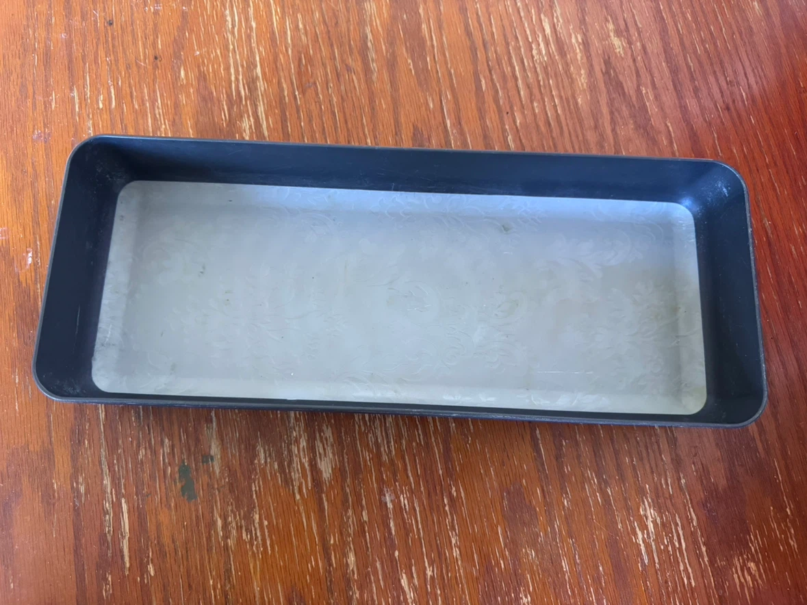 Used Decorative Rectangular Tray - photo 2