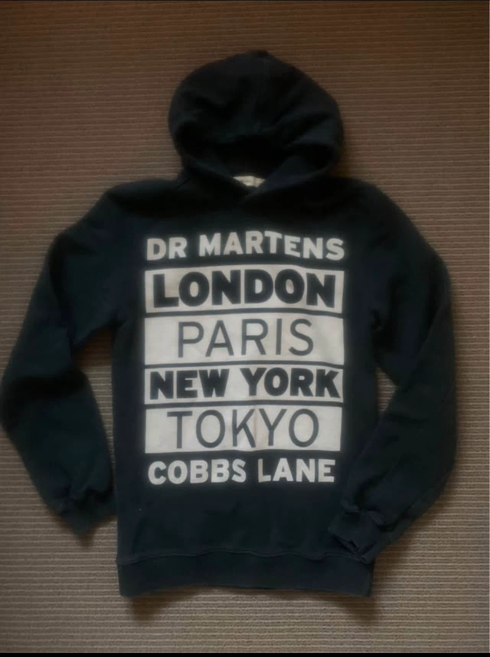 Rare Dr. Martens "City Print" Hoodie