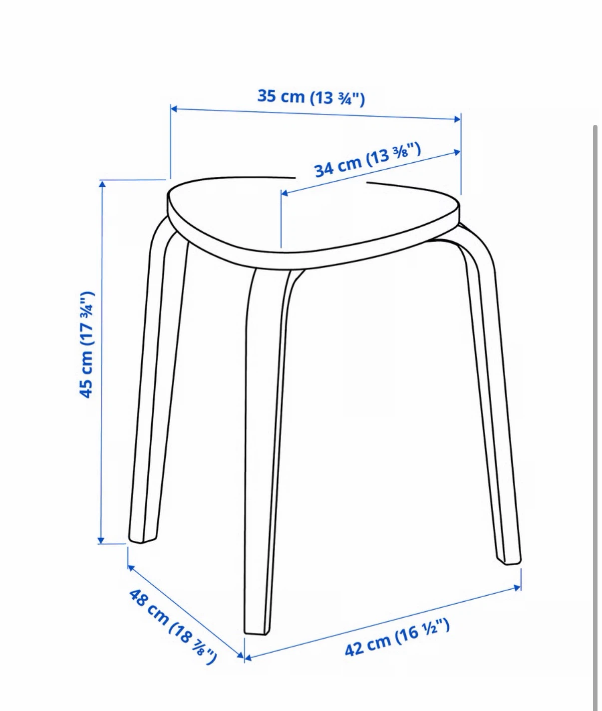 IKEA KYRRE Stool(Set of 2) - photo 2