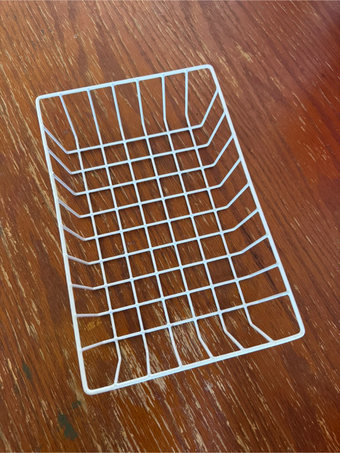 White Wire Serving Basket