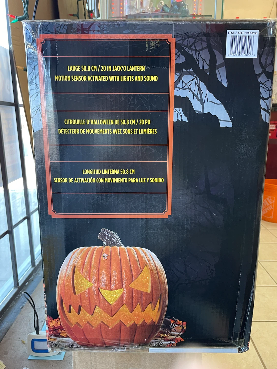 Large 50.8 cm Jack-o'-Lantern Halloween Decoration - photo 2