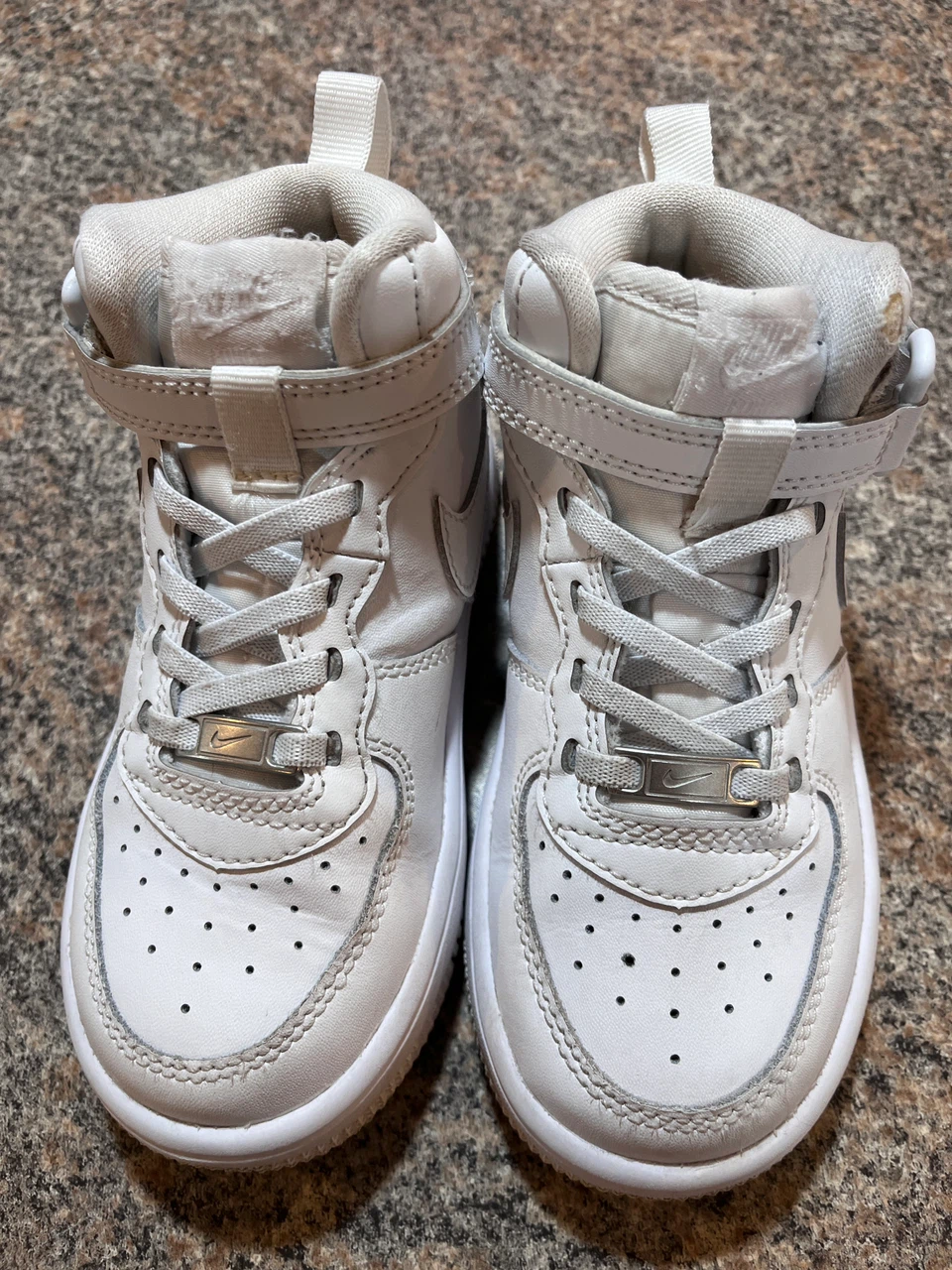 Nike Air Force 1 Mid Toddler Shoes White