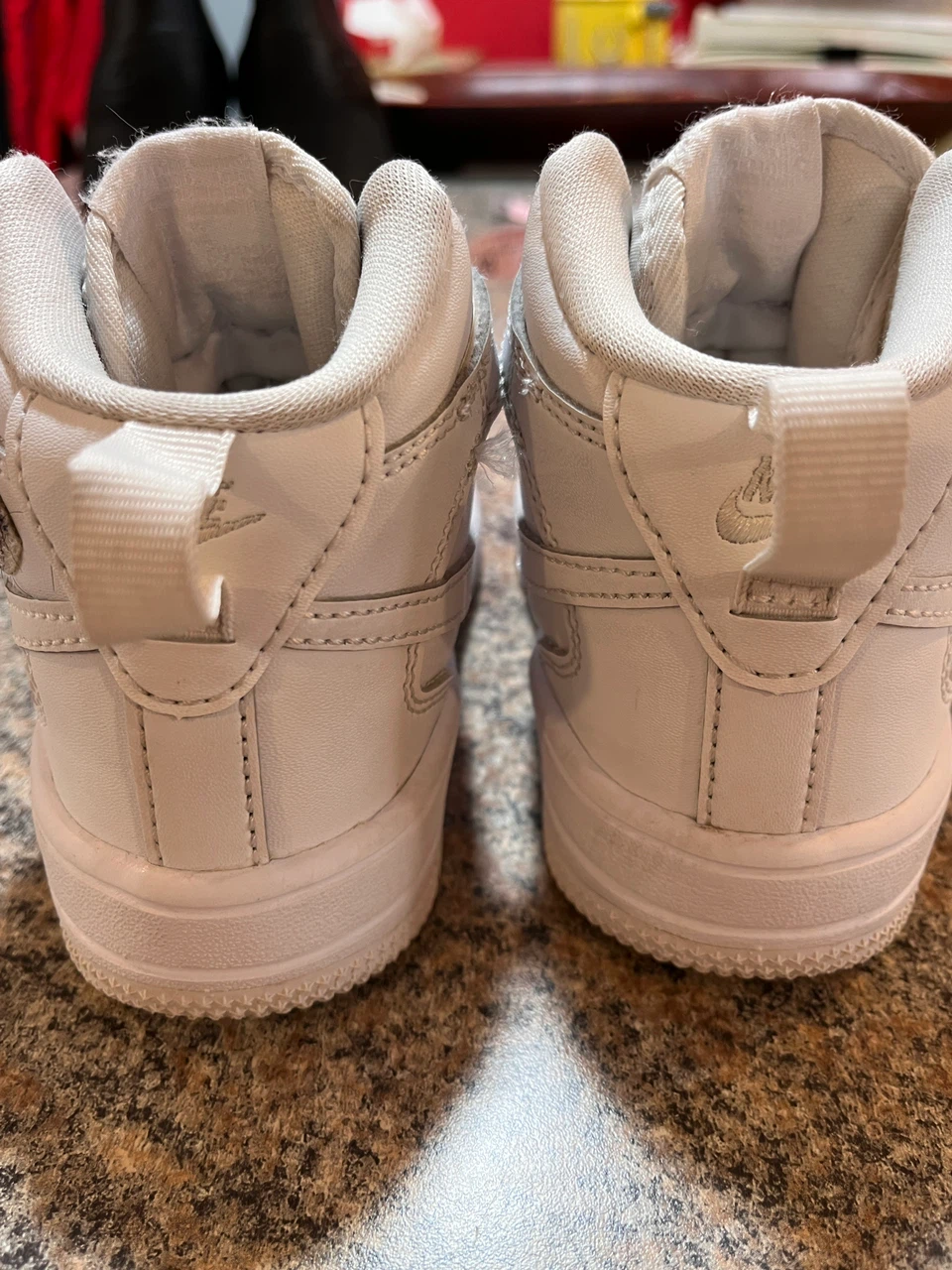 Nike Air Force 1 Mid Toddler Shoes White - photo 2