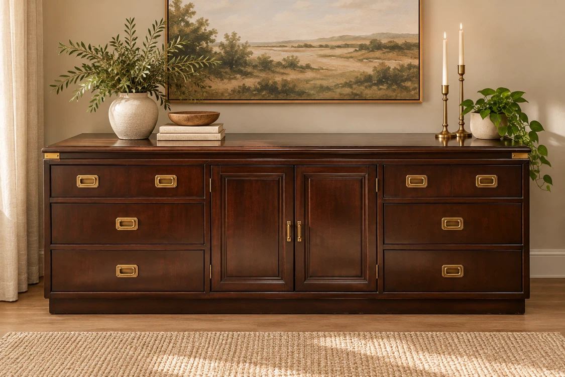 Kroehler Campaign Dresser/Credenza
