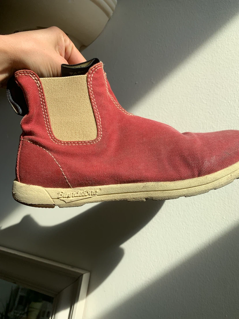 Blundstone Canvas Boots - Red (size 6) - photo 2