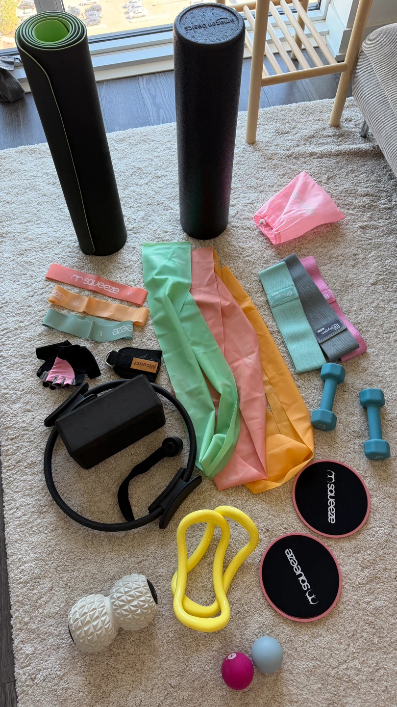 Fitness Equipment Set