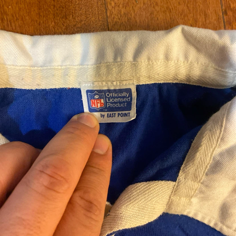 Vintage Buffalo Bills Rugby Polo Shirt Mens Large Japan F Size - photo 3