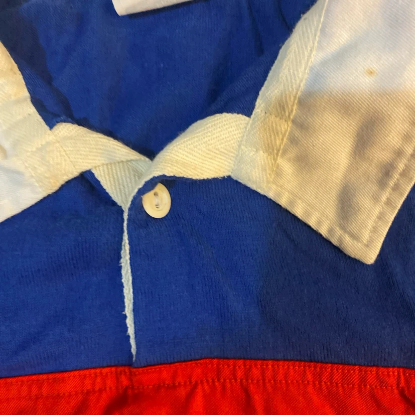 Vintage Buffalo Bills Rugby Polo Shirt Mens Large Japan F Size - photo 5