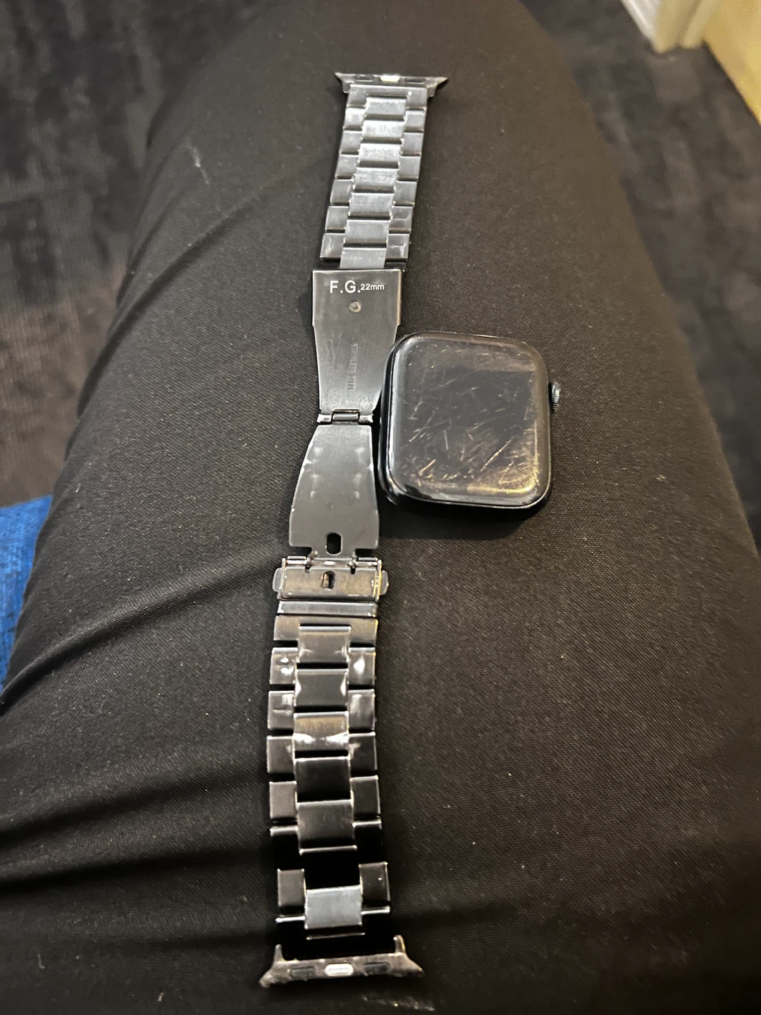 Apple Watch Series 8 45mm Stainless Steel Band - photo 5