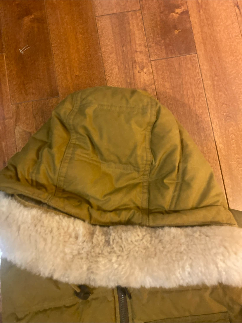 Filson Women's Down Cruiser Vest Marsh Olive Green Hood Sz Large - photo 5