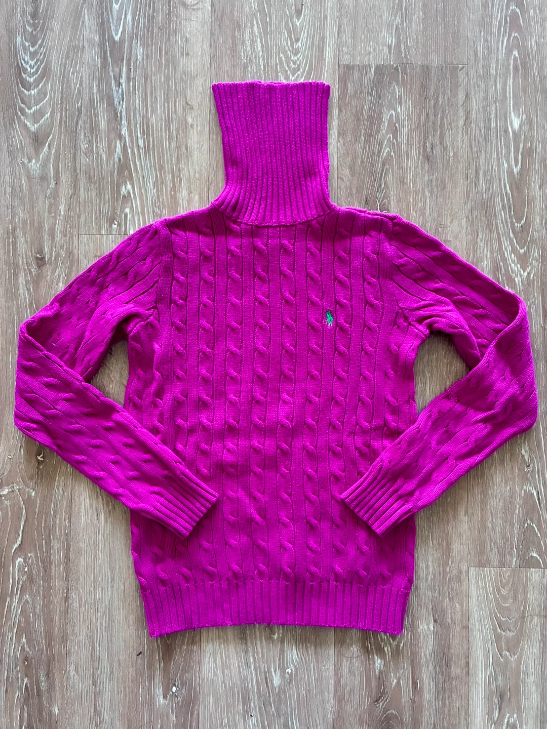 Ralph Lauren Cable Knit Turtleneck - M