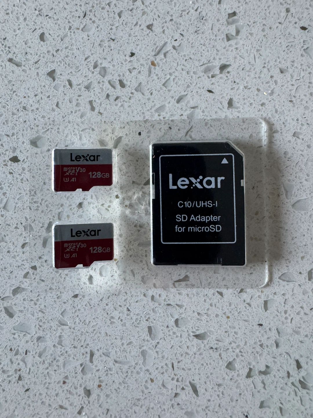 Lexar 128GB microSDXC Cards with Adapter