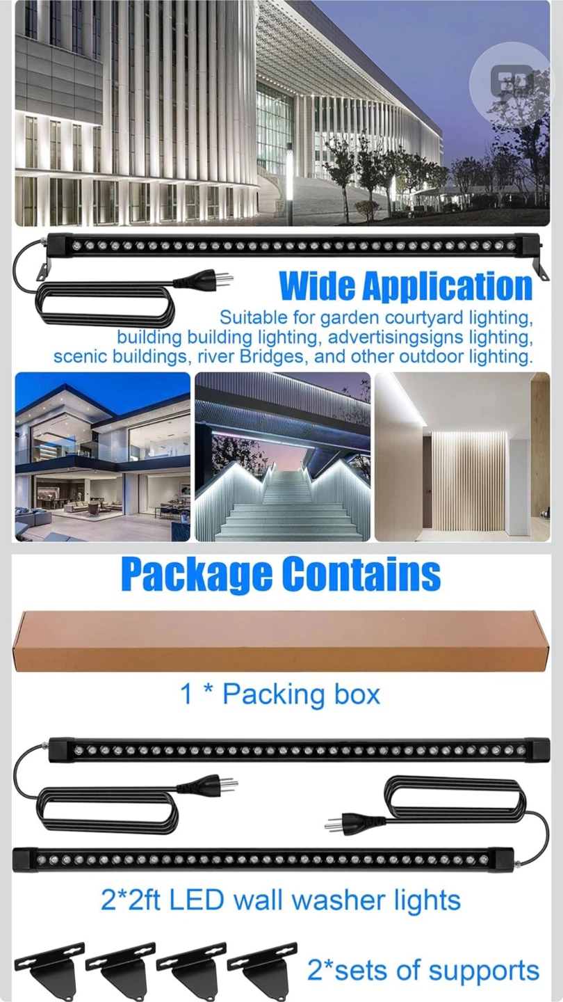 2 Pack LED Wall Washer Lights - photo 4