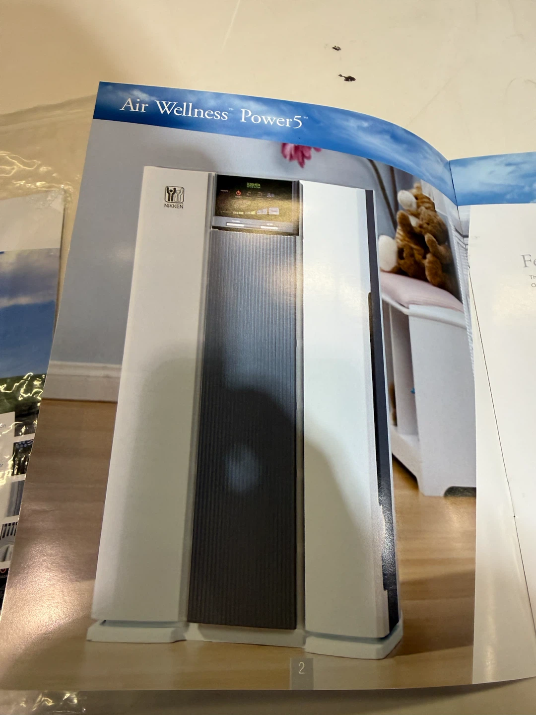 Nikken Air Wellness Power5 Air Purifier - photo 4