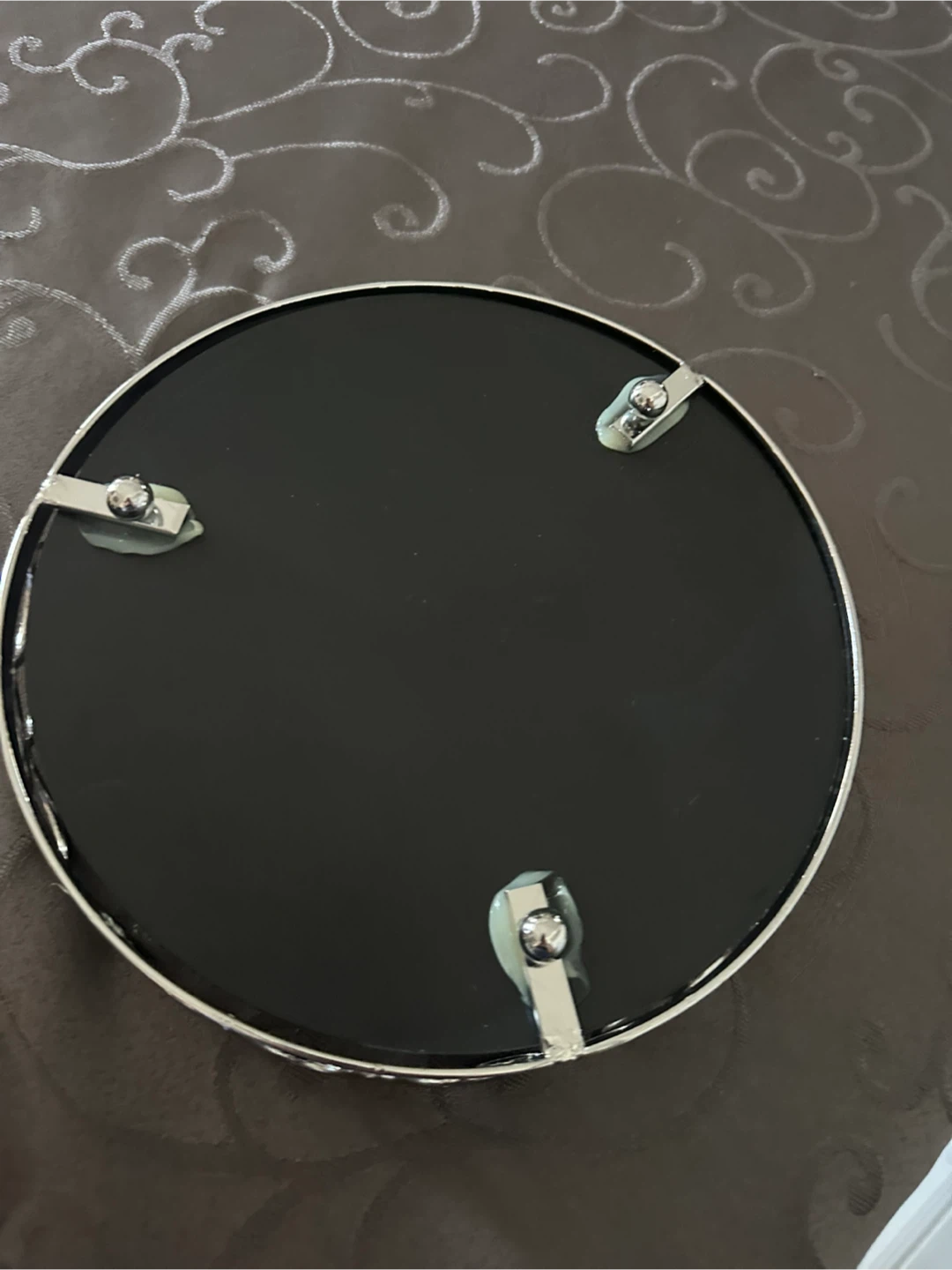 Round Decorative Mirror Tray - photo 3