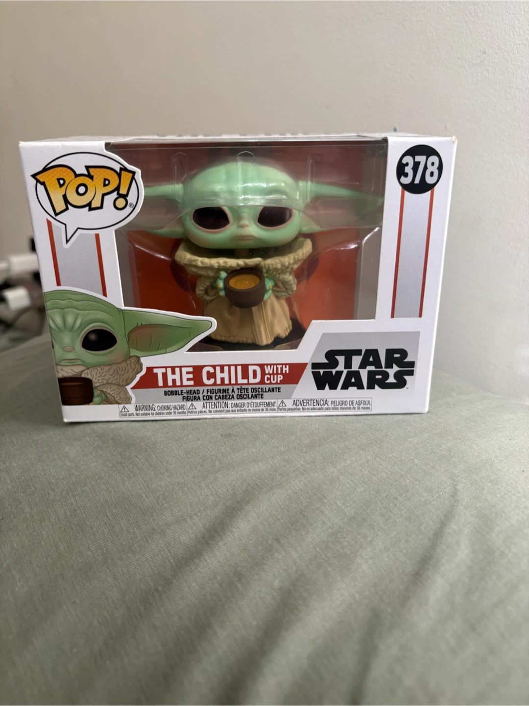 Funko Pop Star Wars The Child with Cup 378