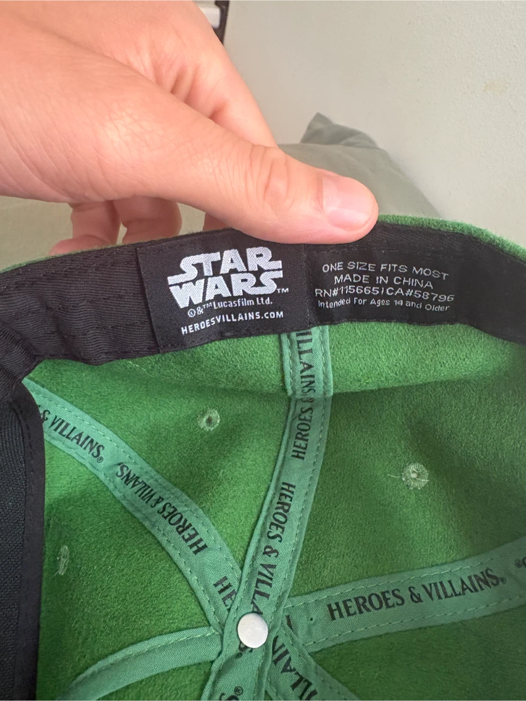Star Wars Grogu Snapback Cap - photo 5