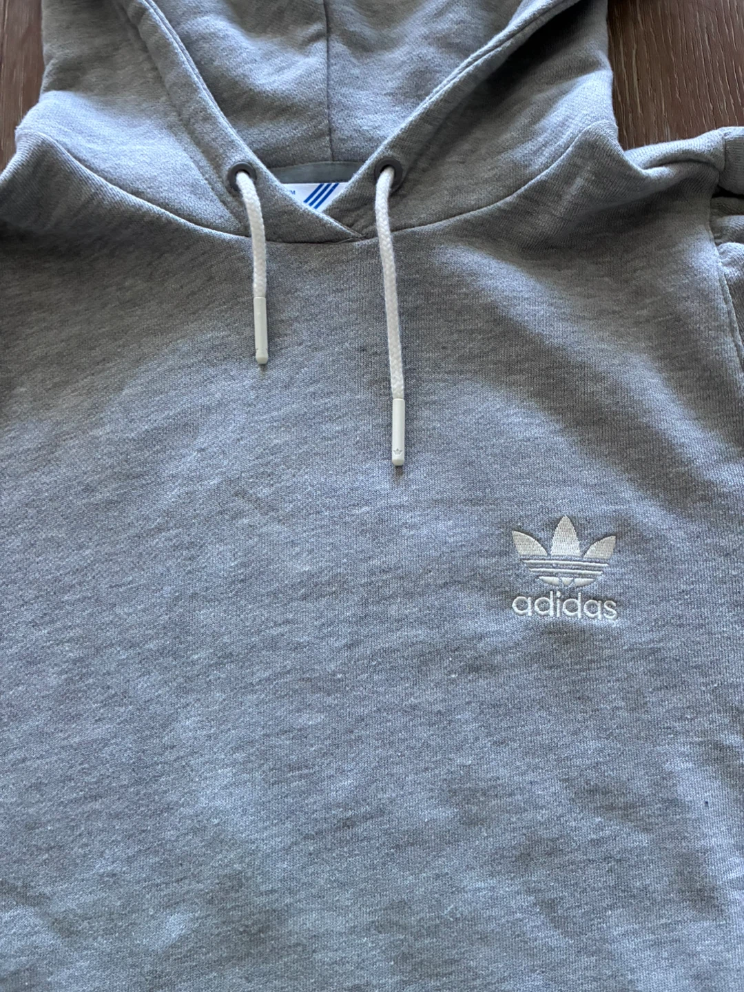 Adidas Originals Grey Hoodie Dress - M - photo 3