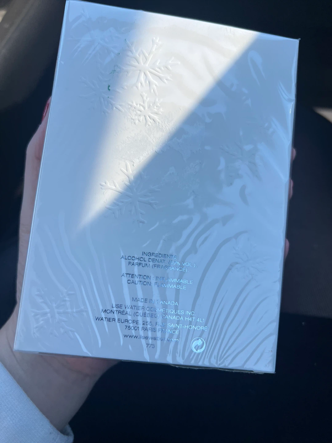 BNIB Lise Watier Neiges Eau de Toilette 100ml - photo 2