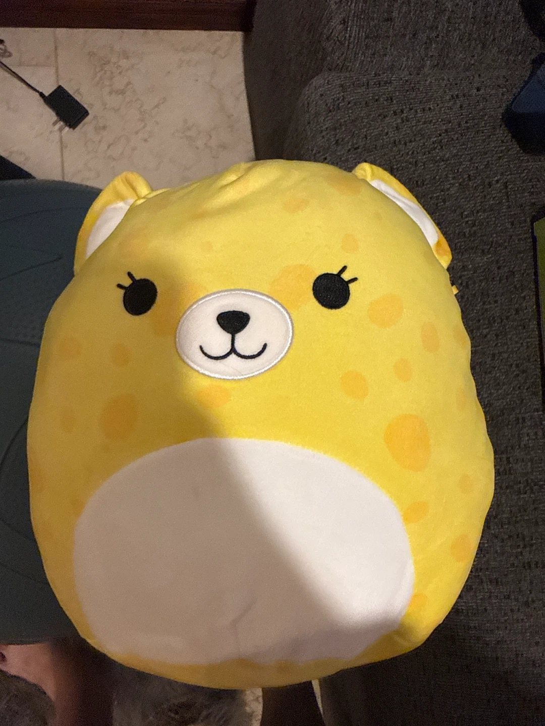 Squishmallows Yellow Leopard Plush