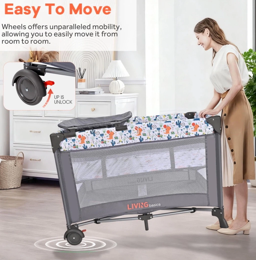 Baby Playard with Changing Table - photo 5