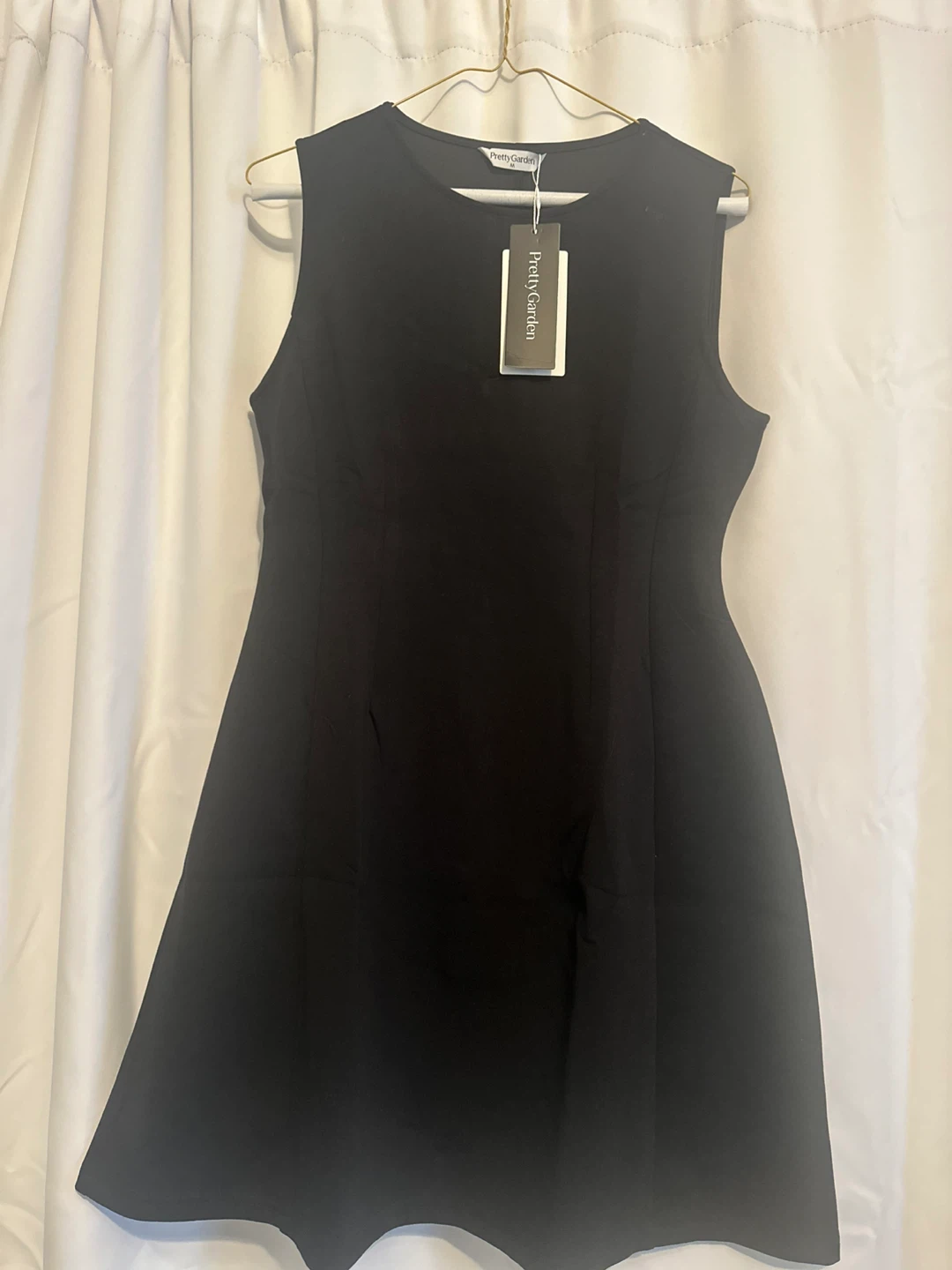 PrettyGarden Black Sleeveless Dress