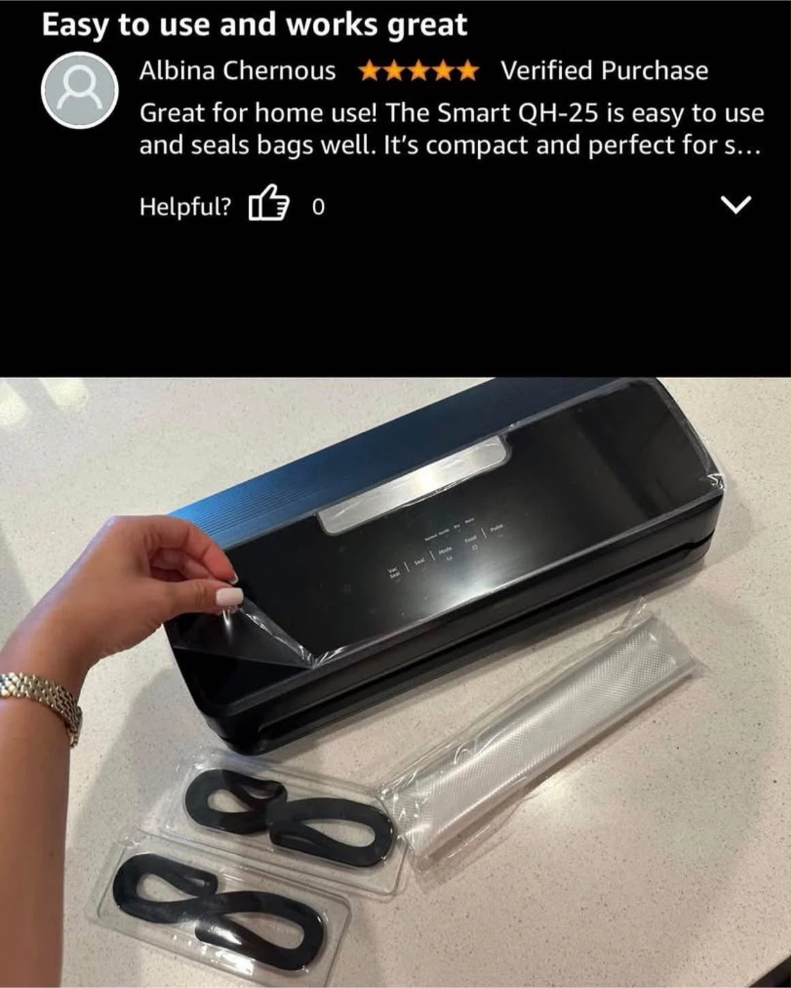 Smart QH-25 Vacuum Sealer Machine - photo 2