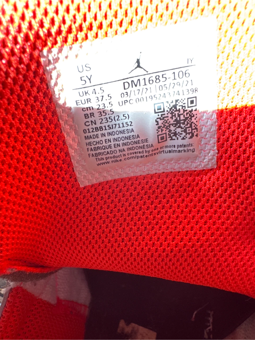 Jordan 6 Retro White Infrareds - photo 5