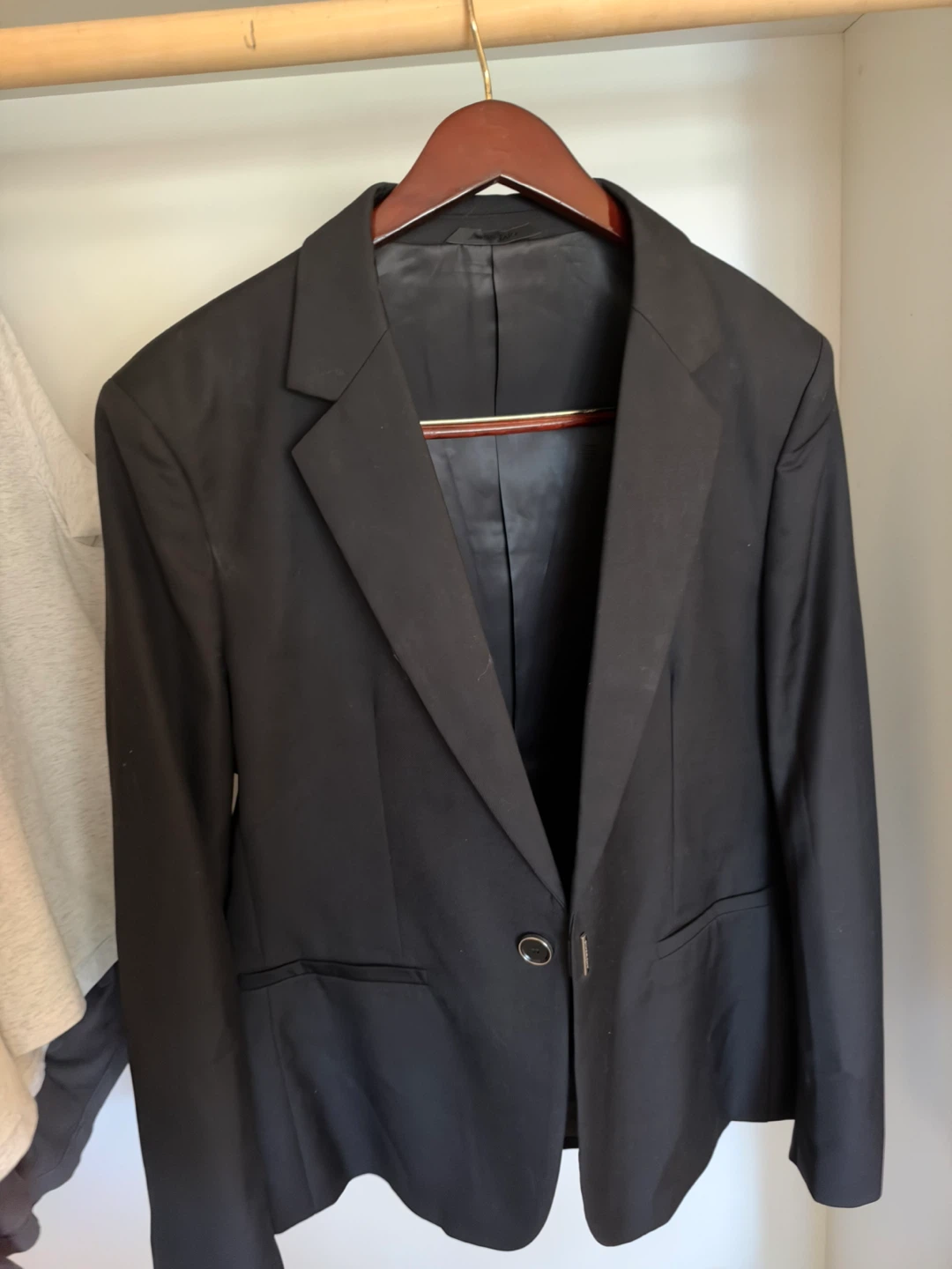 Givenchy Men’s Black Blazer – Made in Italy, Size 46