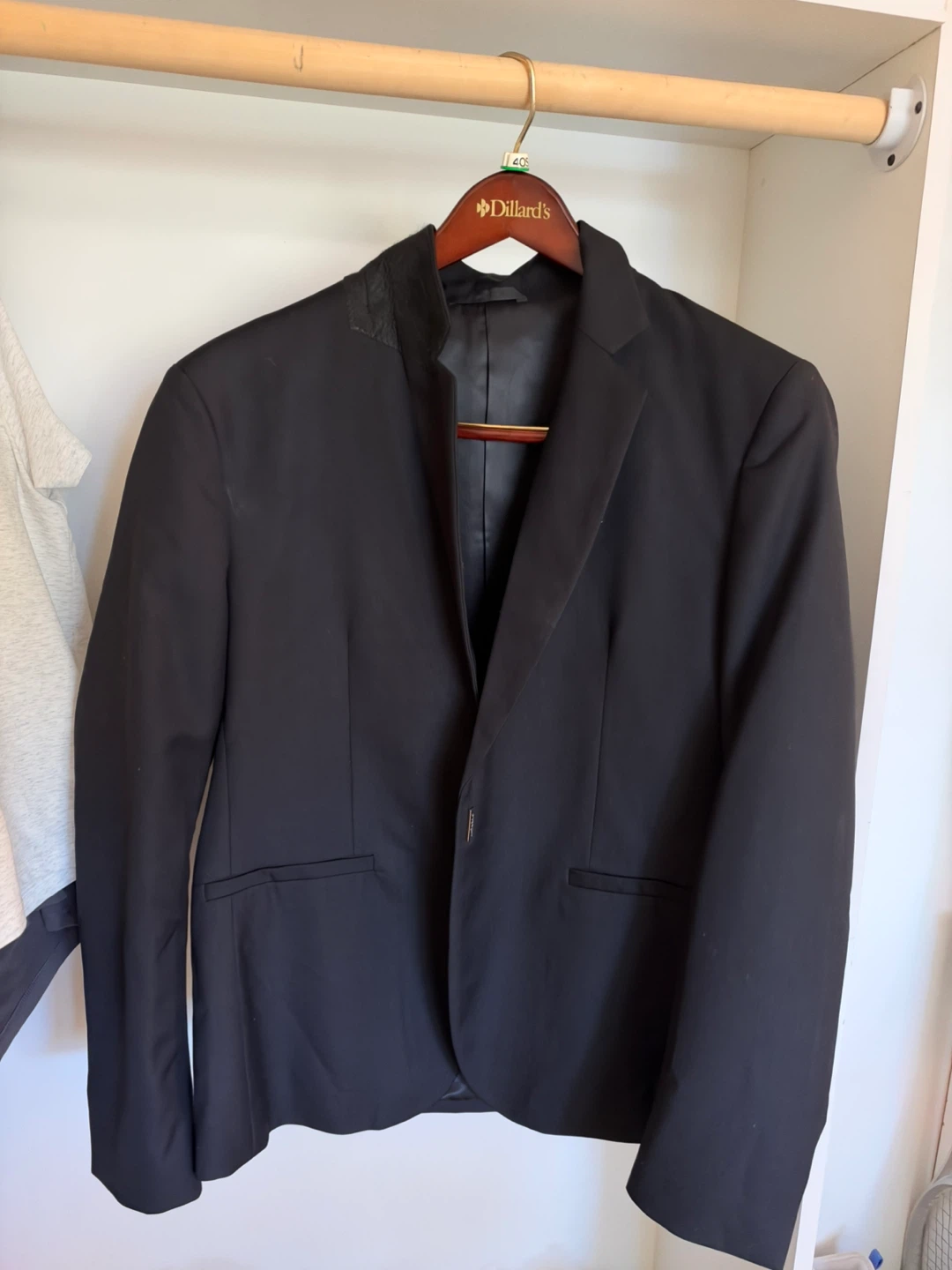Givenchy Men’s Black Blazer – Made in Italy, Size 46 - photo 2