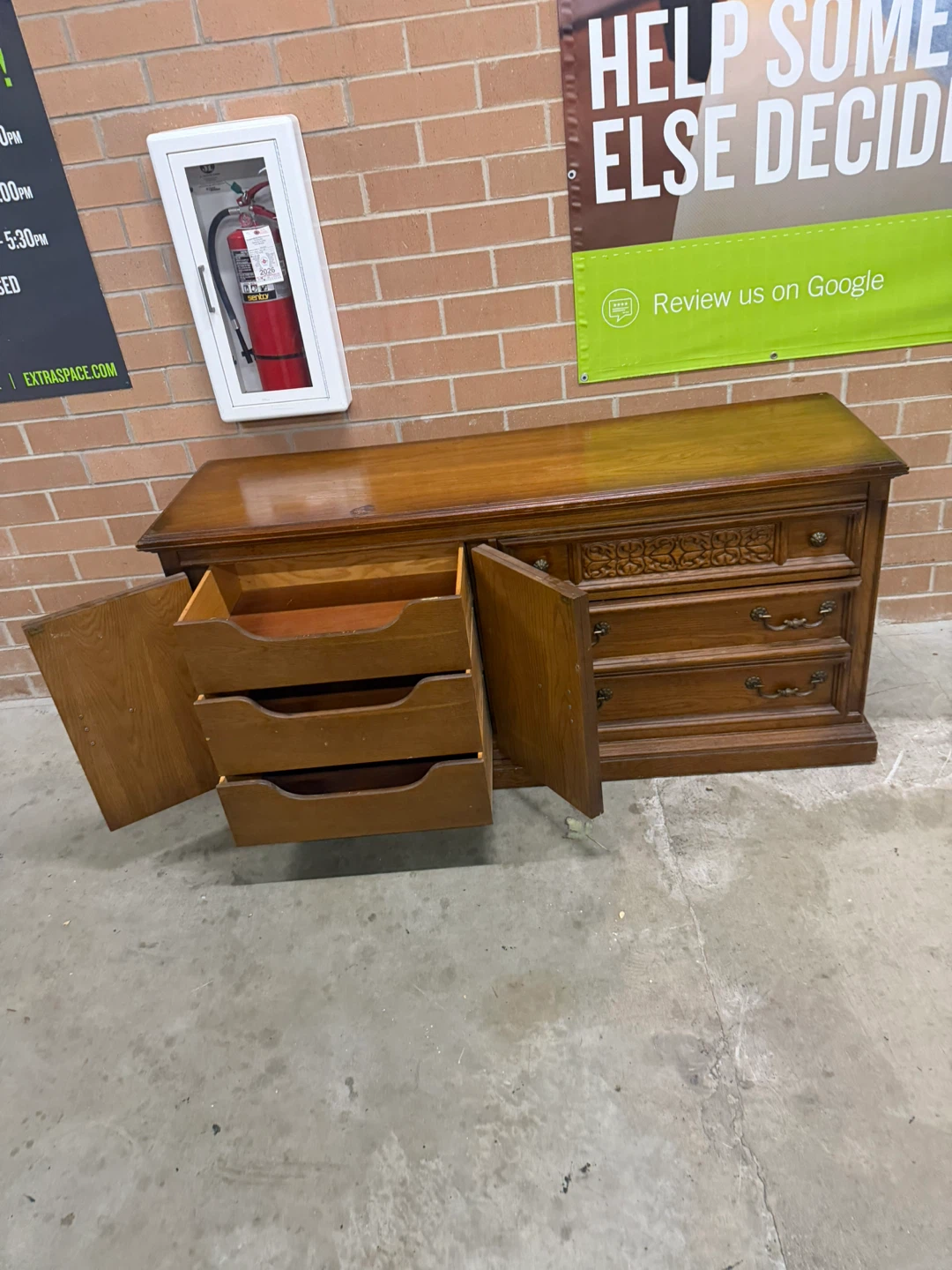 Wooden 6 drawers Dresser Cabinet - photo 3