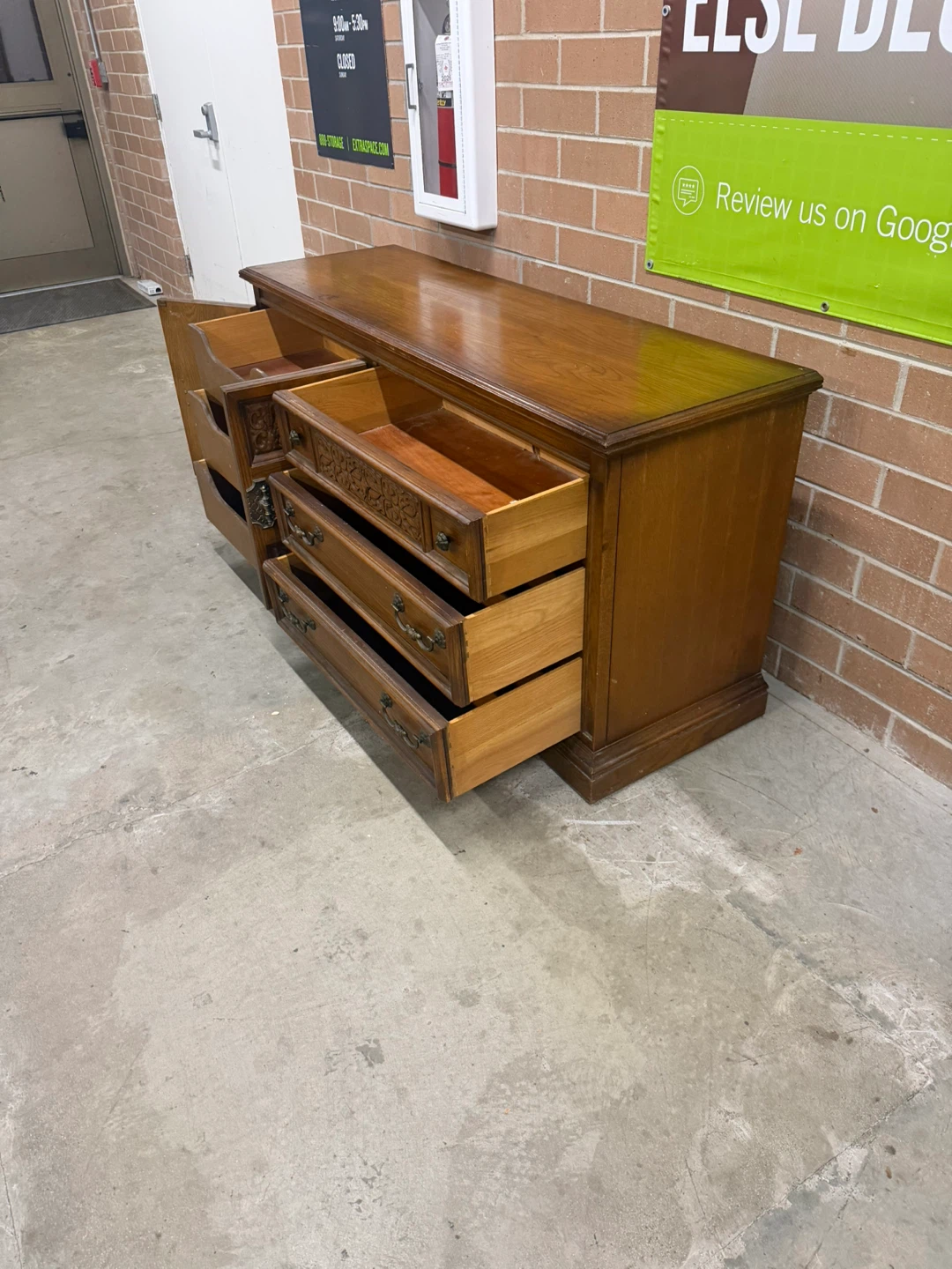 Wooden 6 drawers Dresser Cabinet - photo 5