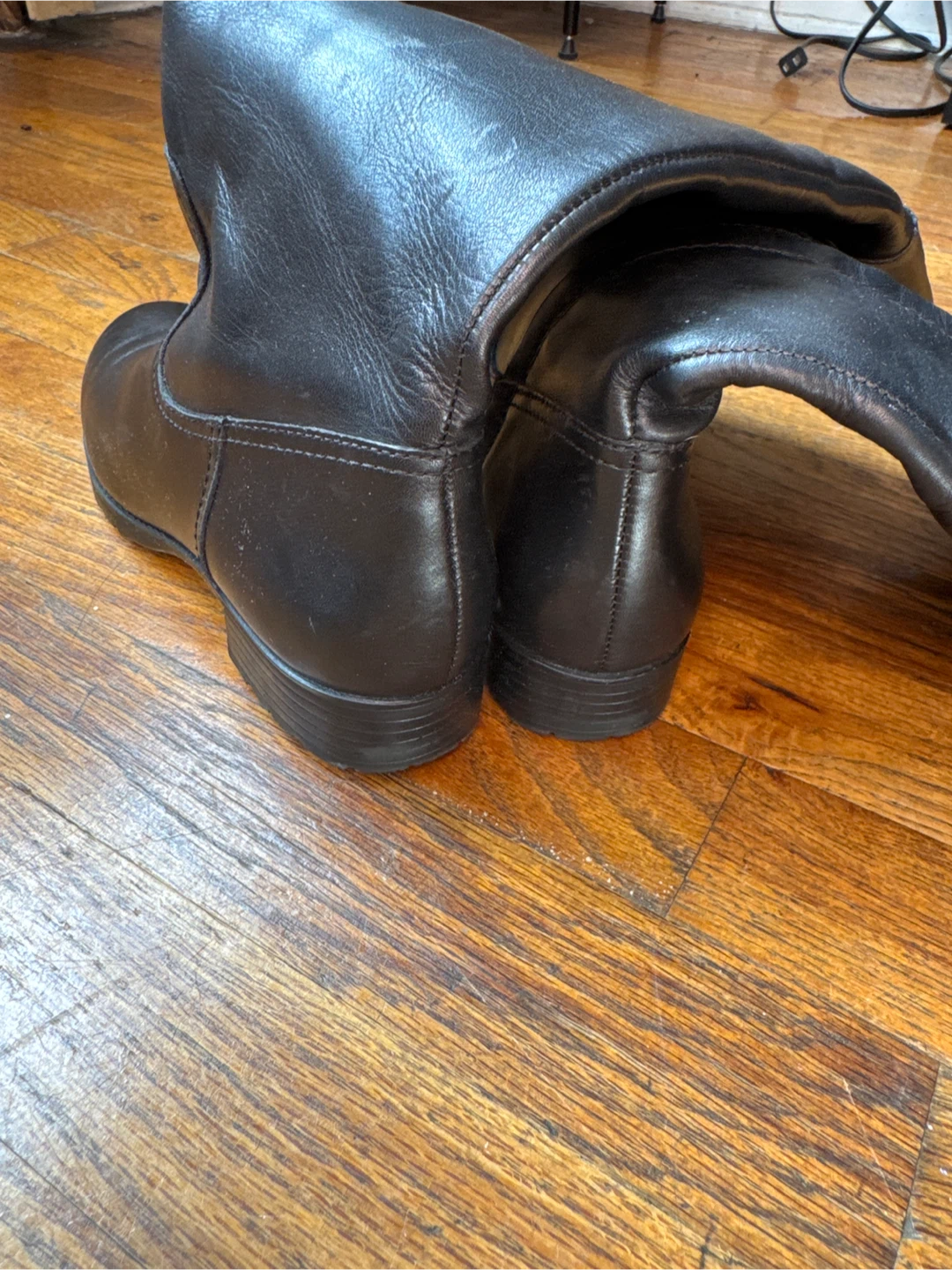 Lauren by Ralph Lauren Sigrid Leather Knee High Boots - photo 3