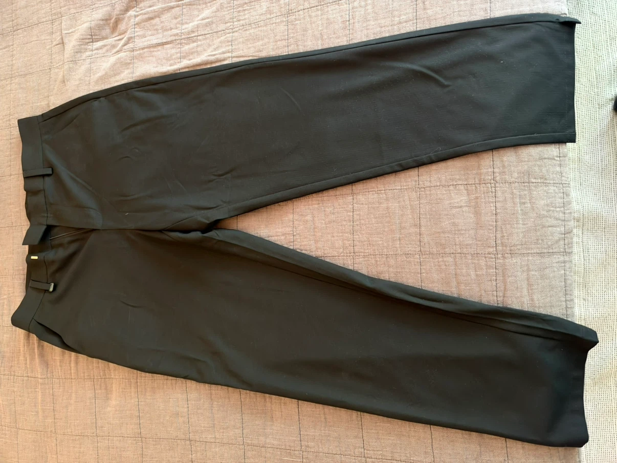 Dior Men’s Black Tailored Trousers – Size 31