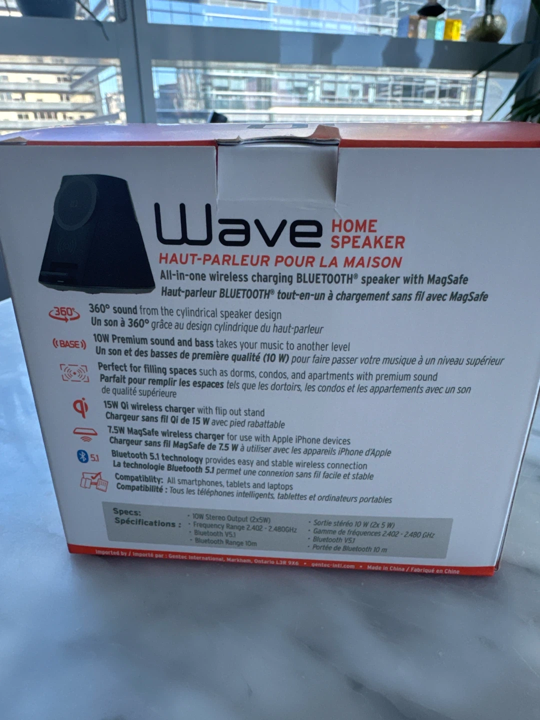 iQ Wave Home Speaker with Wireless Charger - photo 4