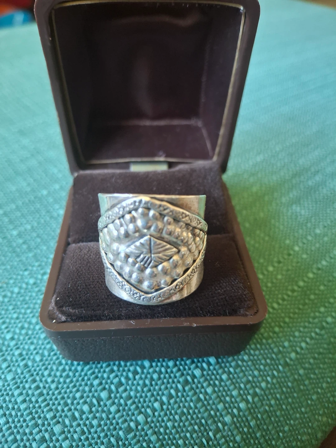 Silver statement ring (stamped 925) - photo 4