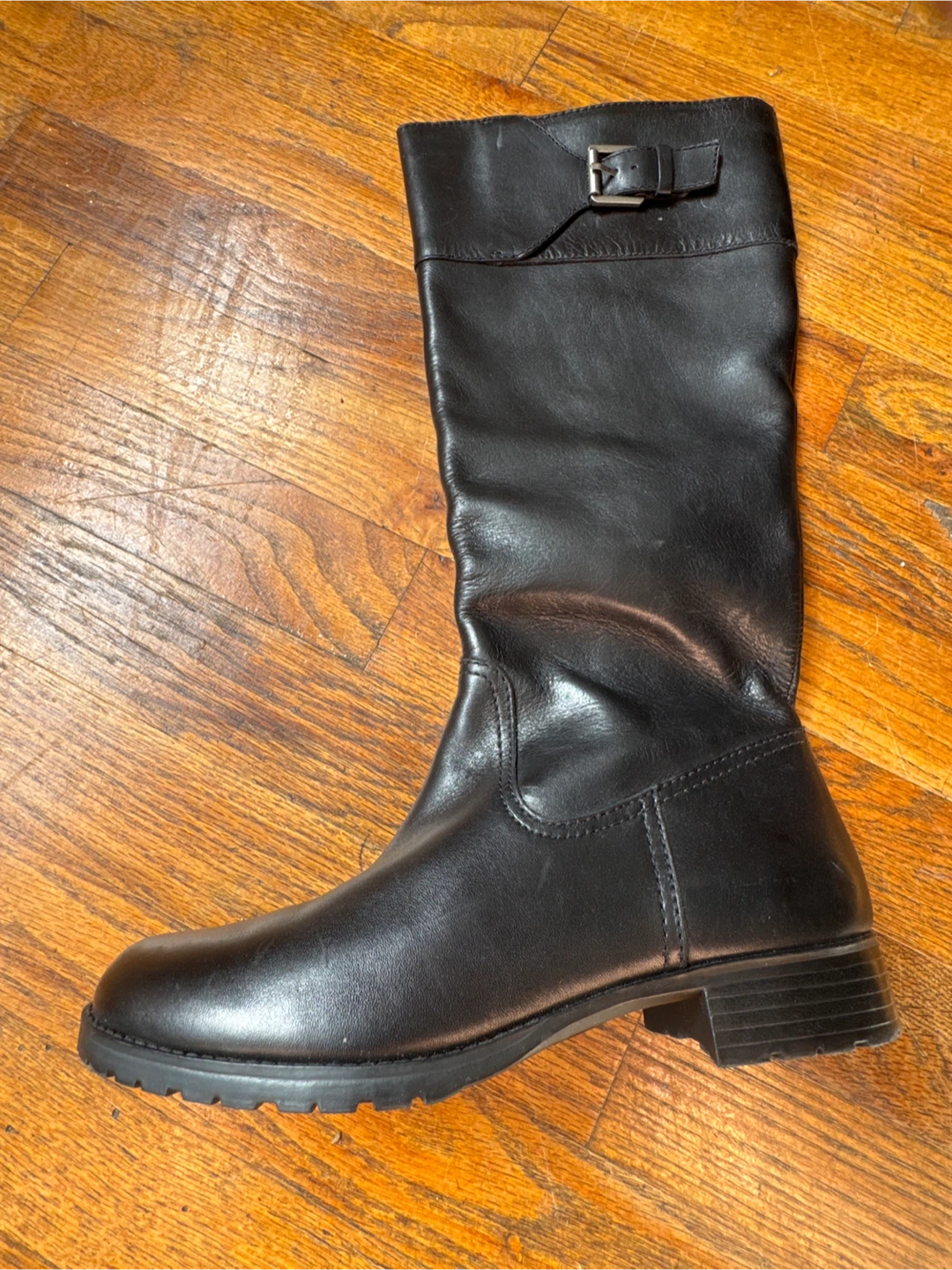 Lauren by Ralph Lauren Sigrid Leather Knee High Boots - photo 2