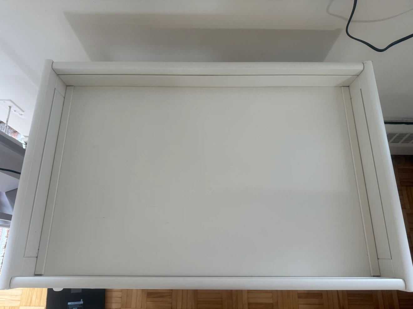 White Baby Change Table - photo 2