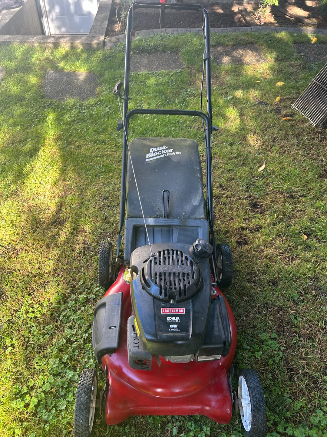 Craftsman Lawnmower with Kohler Courage Engine