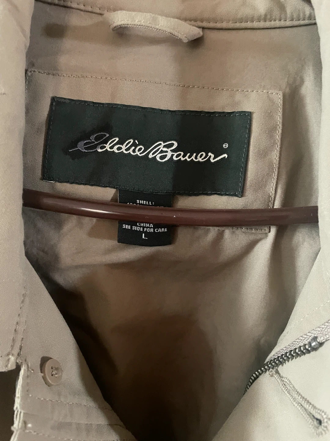 Eddie Bauer Men's Trench Coat - Size Large - photo 2