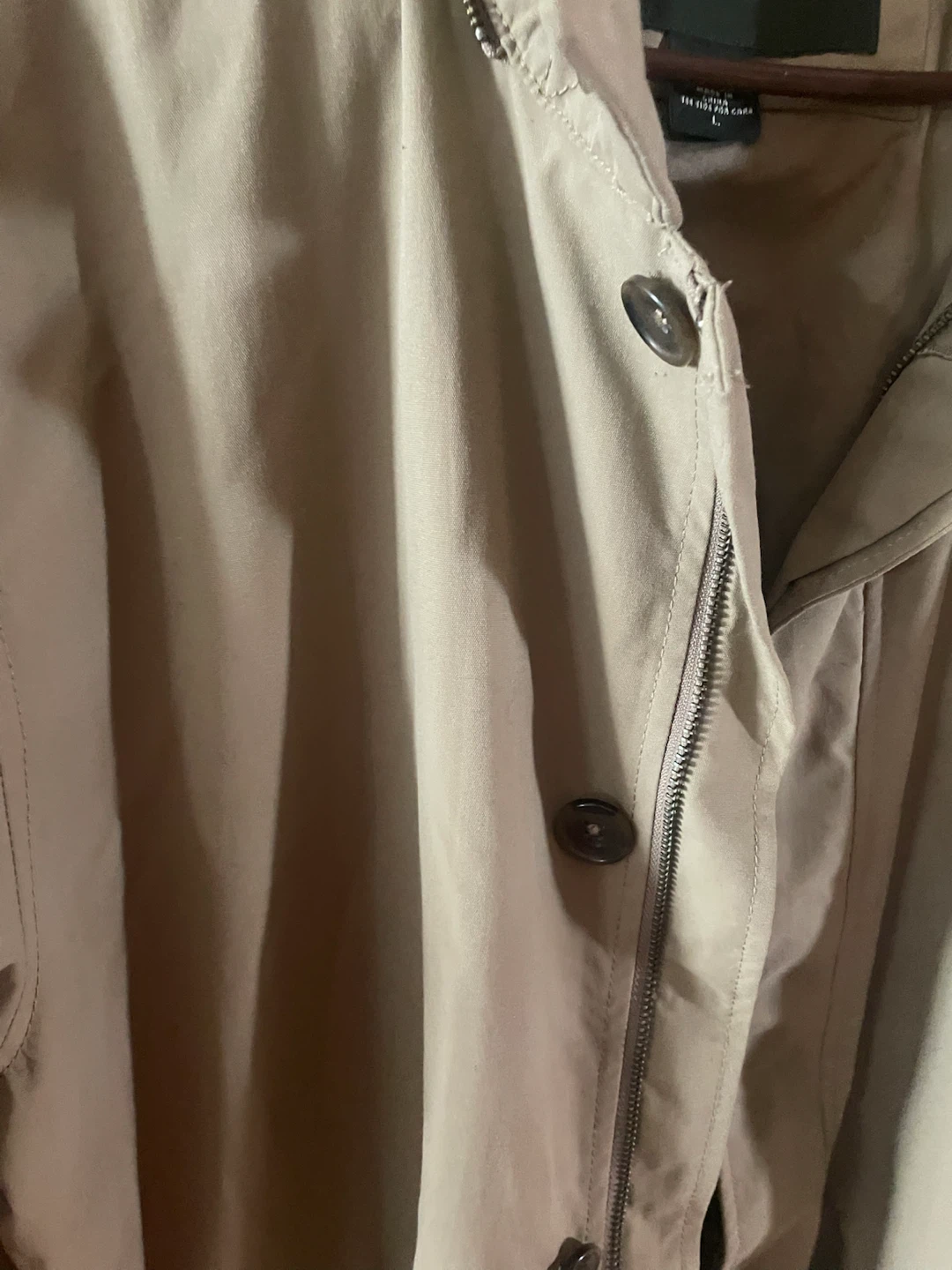 Eddie Bauer Men's Trench Coat - Size Large - photo 3